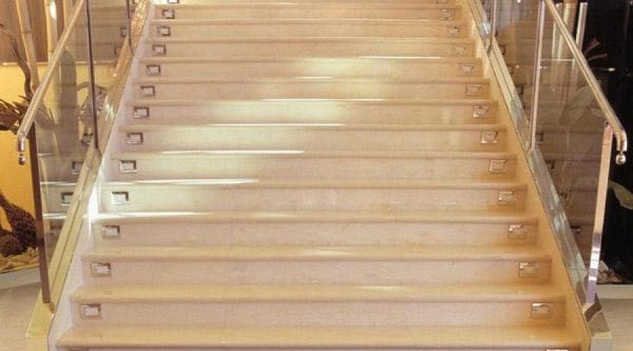 Изготовление ступеней для лестниц из керамогранита в доме