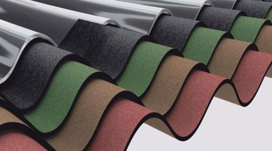 Roofing from ondulin - features of euroslate installation technology