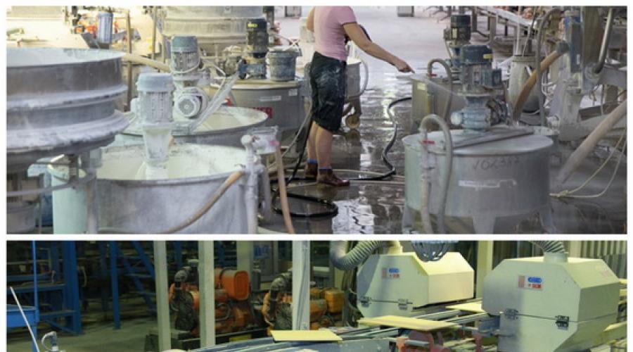 Mini taller para la producción de baldosas cerámicas: ¿cómo abrir un negocio?
