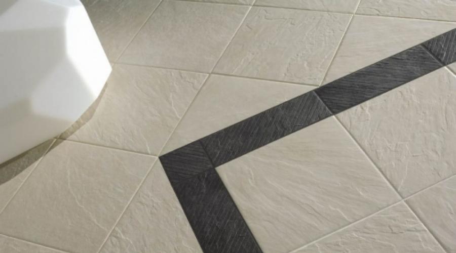 Ways of laying porcelain stoneware on the floor