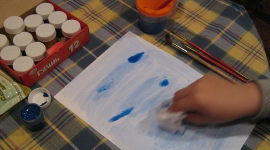 Narysuj dla dzieci drzewo jesienią.  Jak nauczyć dziecko rysować „bajkowe drzewo”