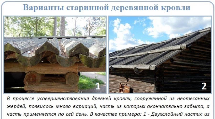 Tuiles en bois.  Maison de campagne dans l'esprit de l'Antiquité : carrelage en bois De quel type de bois sont fabriqués les bardeaux de bois ?