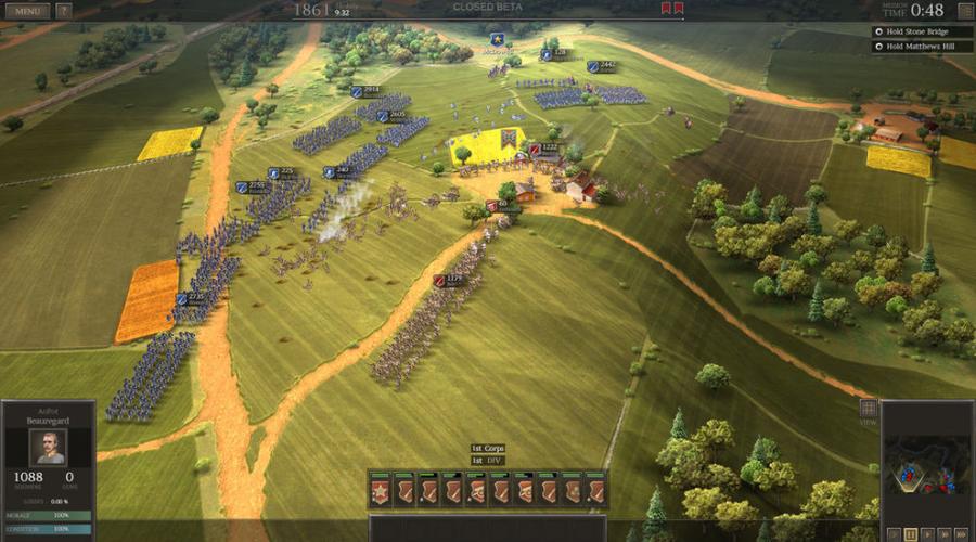 Ostateczny ogólny przegląd wojny domowej.  Ultimate General: Civil War – recenzja gry.  Wszystko jest po prostu genialne
