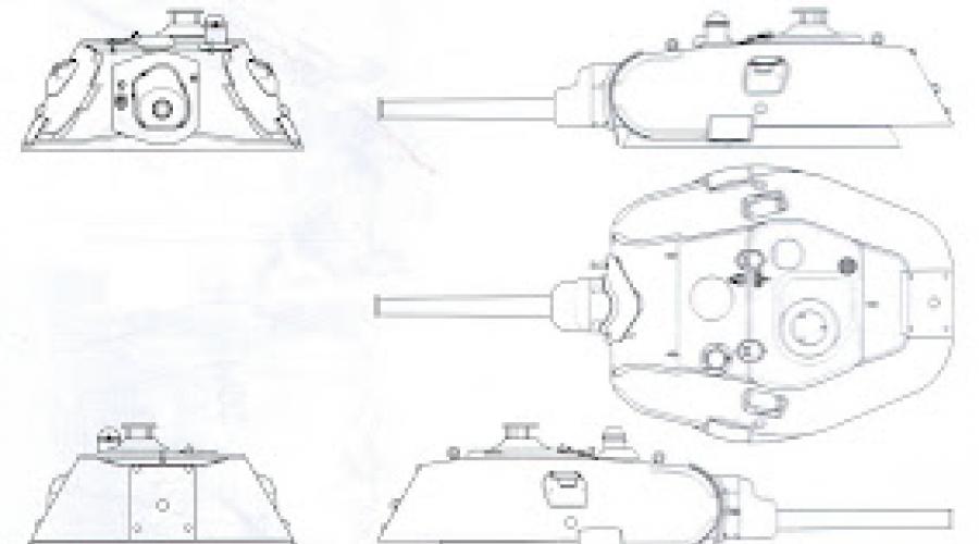 Tipos de torretas t 34. De la historia de la creación de torretas de tanque fundidas y estampadas.  Casco y armadura