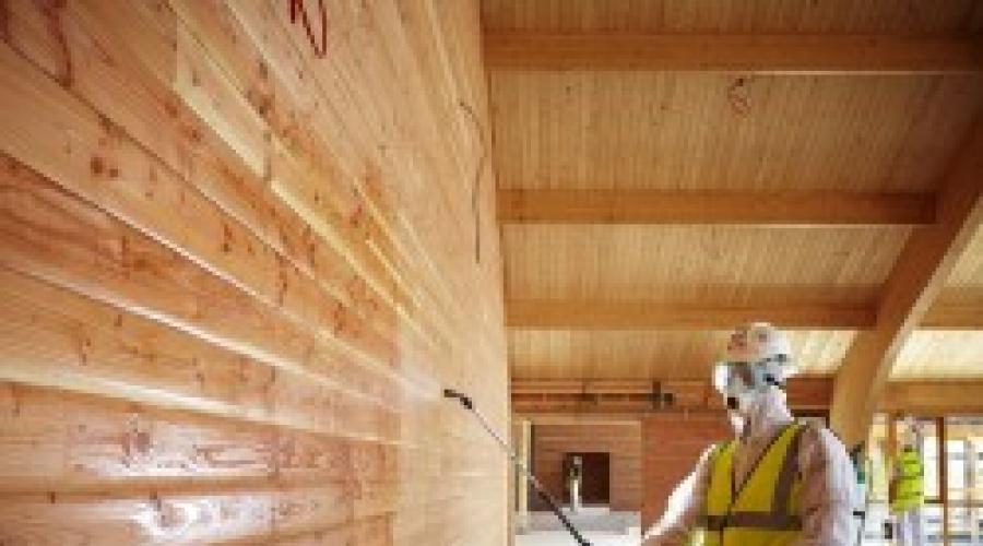 Чем обработать деревянный дом снаружи от насекомых. Чем правильно обработать деревянный дом внутри? В каком порядке наносятся составы
