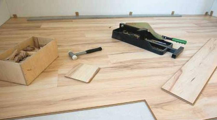 Let's learn how to lay laminate flooring correctly.  ⚠ How to lay laminate flooring with your own hands: step-by-step instructions and nuances of performing the work Proper care of laminate flooring