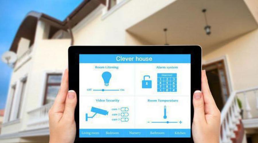 What does a smart home mean?  Composition of the “smart home” system.  Why is a smart home created?