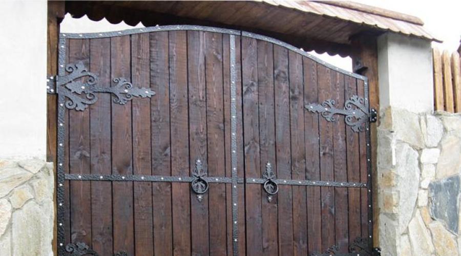 Каркас деревянных ворот чертежи. Деревянный забор с воротами и калиткой. Делаем дачные ворота из дерева