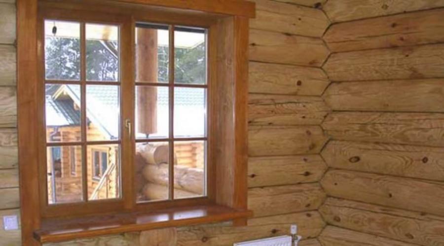 How to properly install wooden windows.  We install plastic windows in a wooden house.  Instructions for installing plastic windows with your own hands.  Mounting plate technology