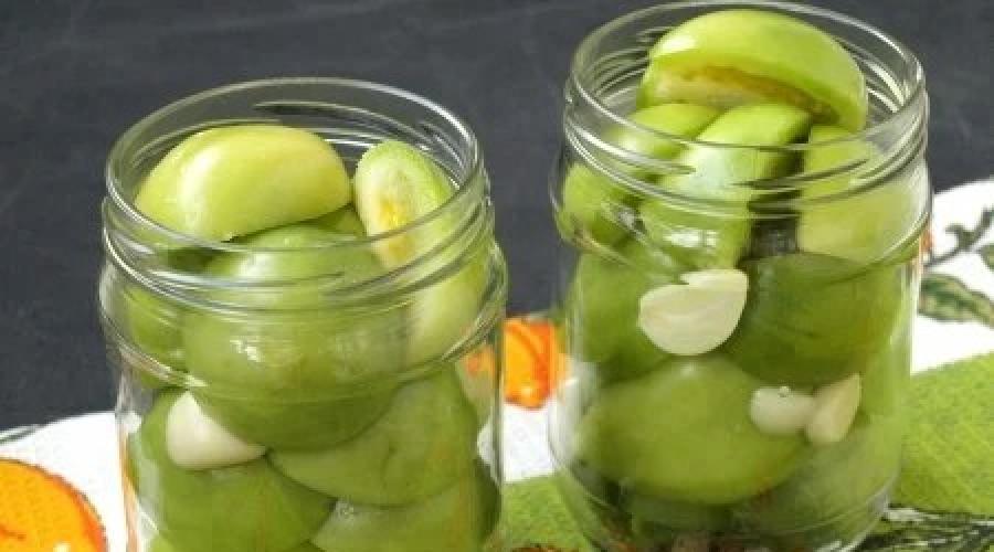 Marinating green tomatoes with garlic recipes.  Korean green tomatoes: the most delicious recipe.  Vegetable salad for the winter