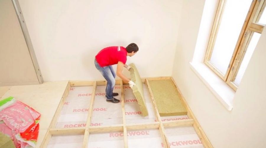 How to make insulated floors by hand.  How to insulate floors in a private house with your own hands.  The easiest way to have a beautiful front lawn