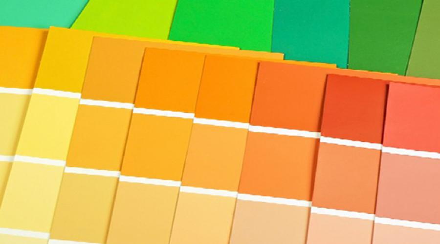 Mieszanie kolorów.  Jak dobrać kolor do farby na bazie wody?  Mieszanie farb w celu uzyskania żółtego i pomarańczowego