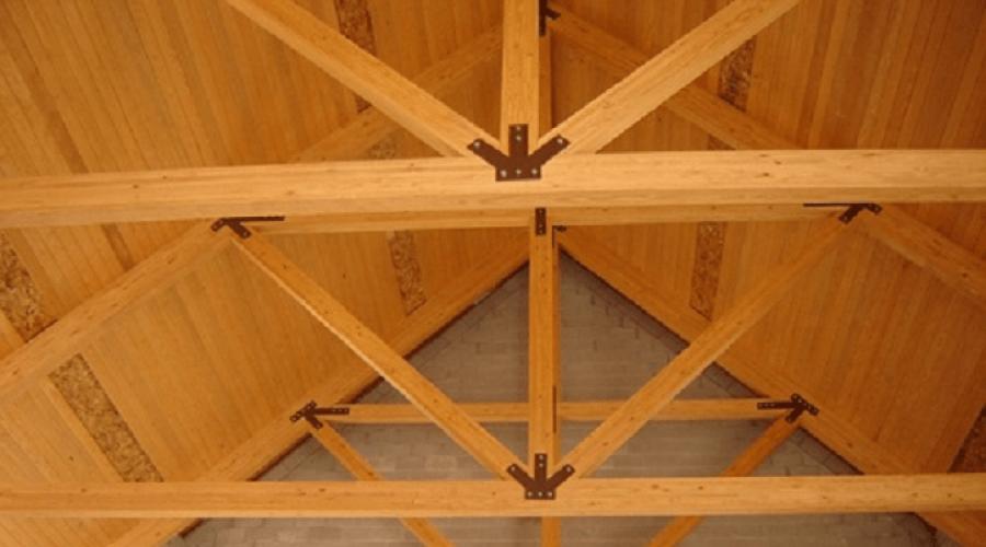 Installation des chevrons: instructions étape par étape.  Renforcement et réparation des structures de toit Comment renforcer les chevrons en bois avec un coin en métal