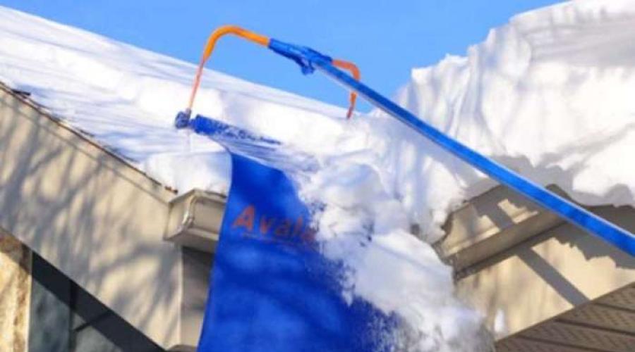 Как правильно чистить снег лопатой. Как убирать снег своими руками? Очистка крыши от снега