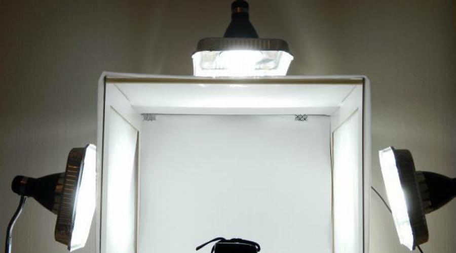 Vlastitim rukama izrađujemo photobox (lightcube) za fotografiranje objekata bez sjene.  Kutija za fotografije DIY iz kutije: majstorska klasa scrapbookinga DIY kutija za fotografiju proizvoda