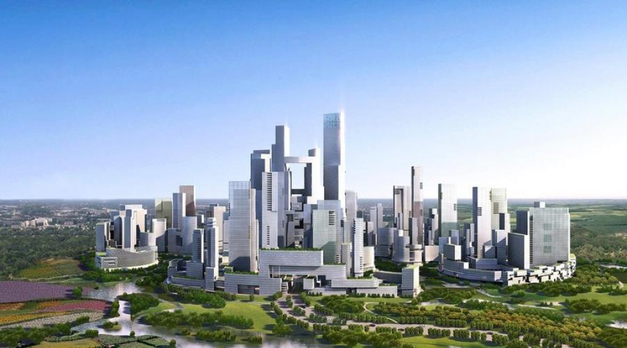 Будущее г. Будущее больших городов. Город из «камешков»