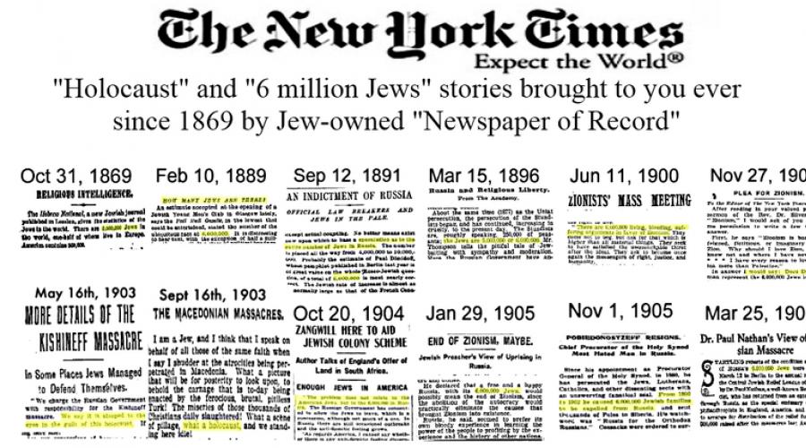 Confirmation of the death of 6 million Jews.  Persecution for publicly questioning the six million victims of the Jewish Holocaust.  German policy towards Jews after the outbreak of the war