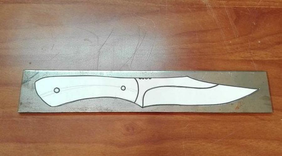 Формы ножей своими руками в домашних условиях. Как сделать охотничий нож своими руками? Пошаговая инструкция по изготовлению