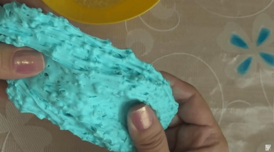 How to make slime at home Yandex.  How to make slime at home from different ingredients.  Making slime from shampoo and toothpaste