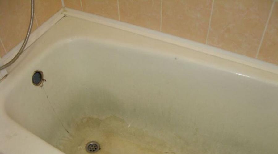 Do-it-yourself cast-iron bath restoration.  Bath restoration: which method is better, people's reviews and expert opinion.  Three restoration options.  Liquid acrylic: new enamel, as from production