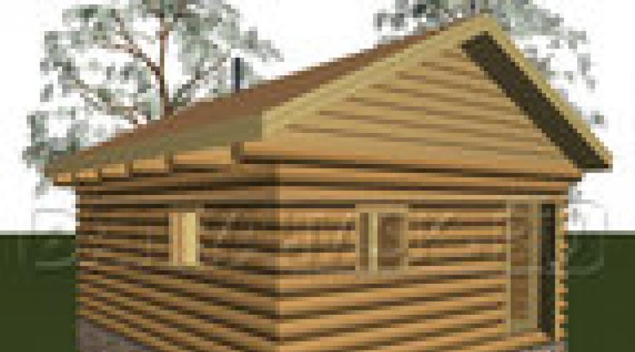 Łaźnia z domu z bali 6 na 5. Projekty domów z bali do wanien: układ i cechy drewnianych wanien.  Cechy budowy i działania