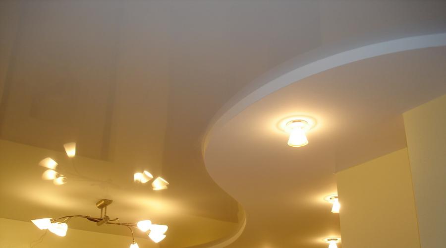  Криволинейные потолки из гипсокартона. Особенности создания фигурных элементов