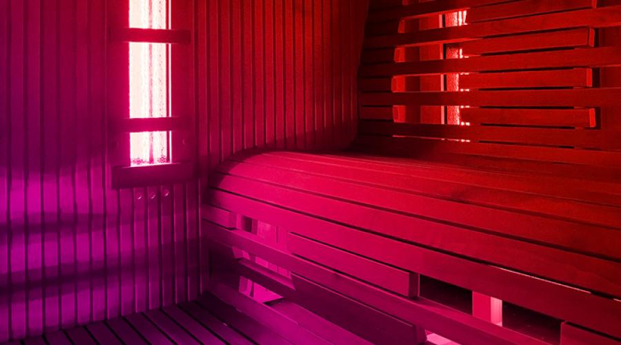 Radiateurs infrarouges pour saunas.  Poêle de sauna infrarouge Poêle de sauna infrarouge