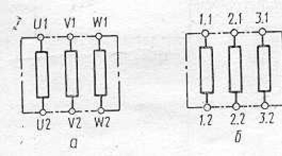 Diagrama de circuito elétrico GOST 2.709 89. Sistema unificado de designações alfanuméricas para fios e terminais
