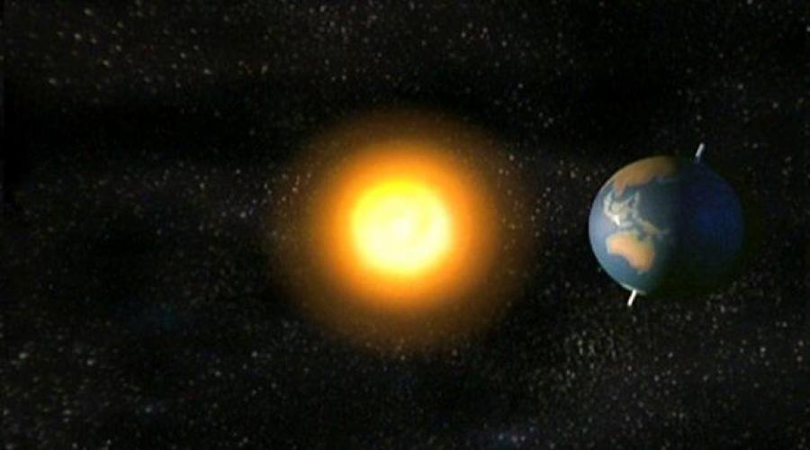 تتحرك الكواكب بسرعة أكبر عندما تكون .............الشمس