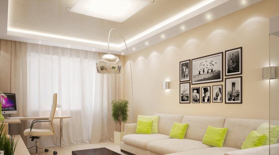 El diseño de la sala de estar es de 18 m2. ¿Qué estilos son mejores para optar?