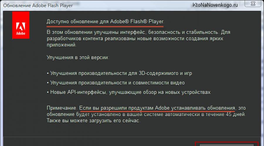 Flash player does not install: what to do in this case?  Connecting and setting up Adobe Flash Player in different browsers