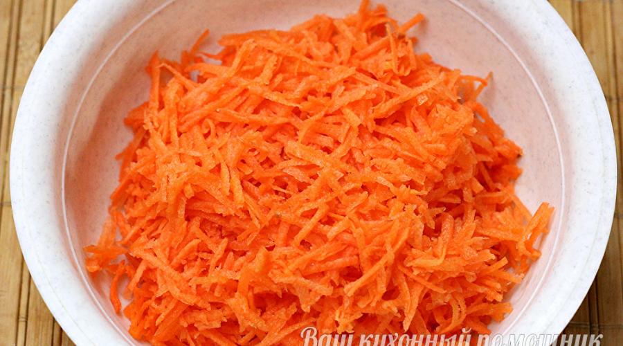Салат рыжик с жареной морковью и луком. Салат «Рыжик»: рецепты приготовления классических холодных закусок и консервации на зиму. Продукты, которые потребуются