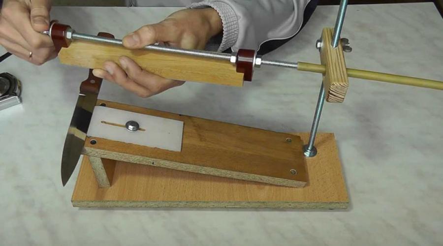Приспособление для затачивания ножей. Как сделать приспособление для заточки ножей своими руками и как его правильно использовать. Затачивание охотничьего ножа на точилке «Lansky»