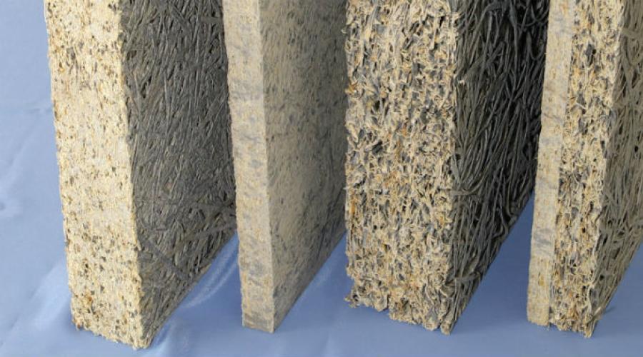 What is a CP sheet in construction?  Cement particle board - characteristics of the material, application in construction and finishing.  Composition of the CBPB board