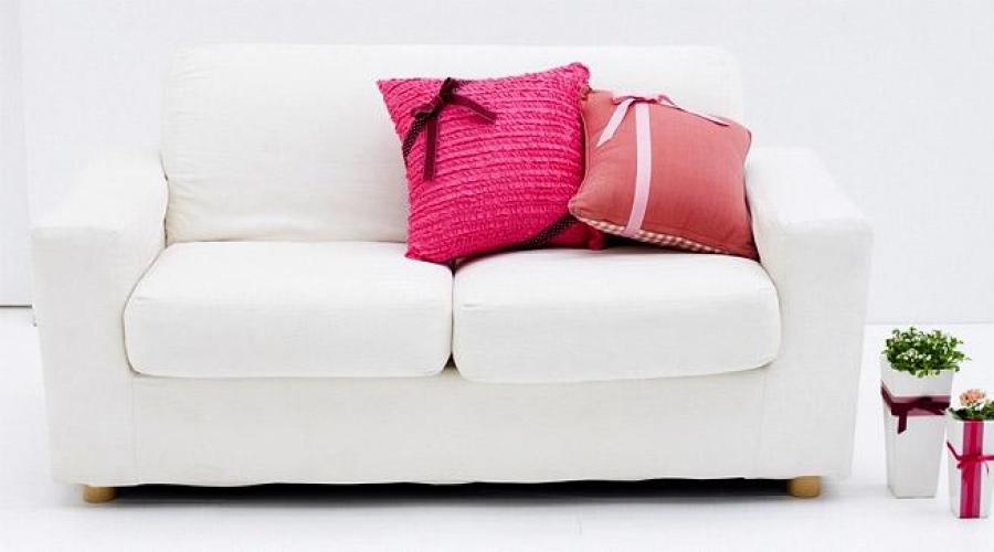 Lo mejor para limpiar el sofá de la suciedad.  Cómo limpiar un sofá de varias manchas en casa.  Si el tapizado es de tela