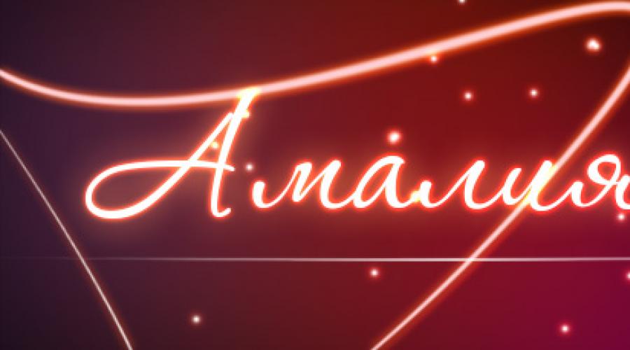 Значение имени Амалия: немецкое, еврейское и латинское происхождение. Происхождение, характеристика и значение имени Амалия (Амелия)